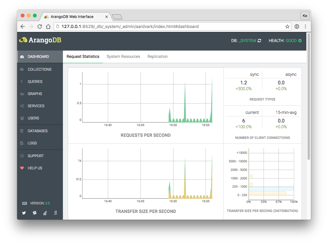 ArangoDB Screenshot