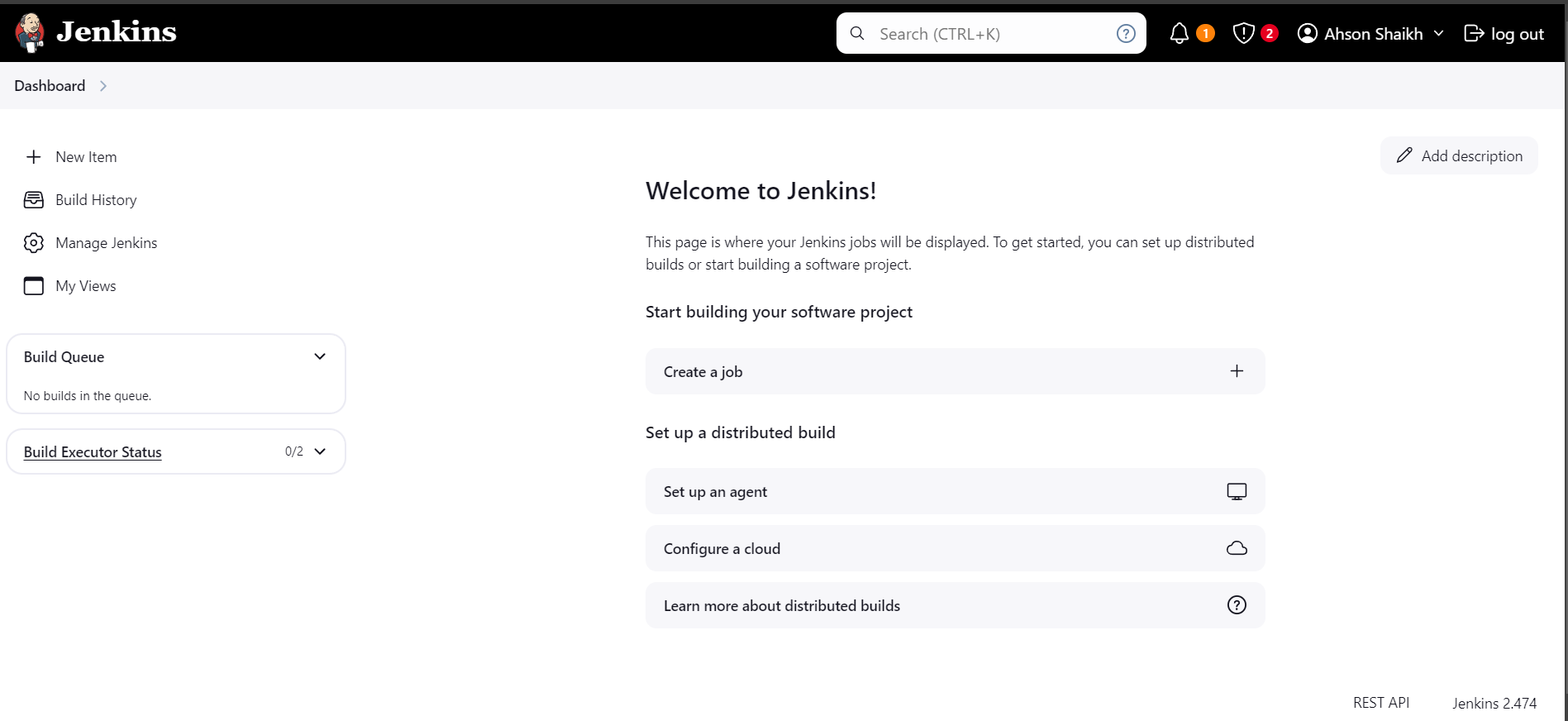 Jenkins Screenshot