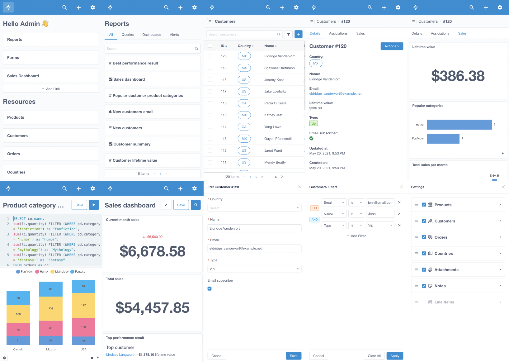 MotorAdmin Screenshot