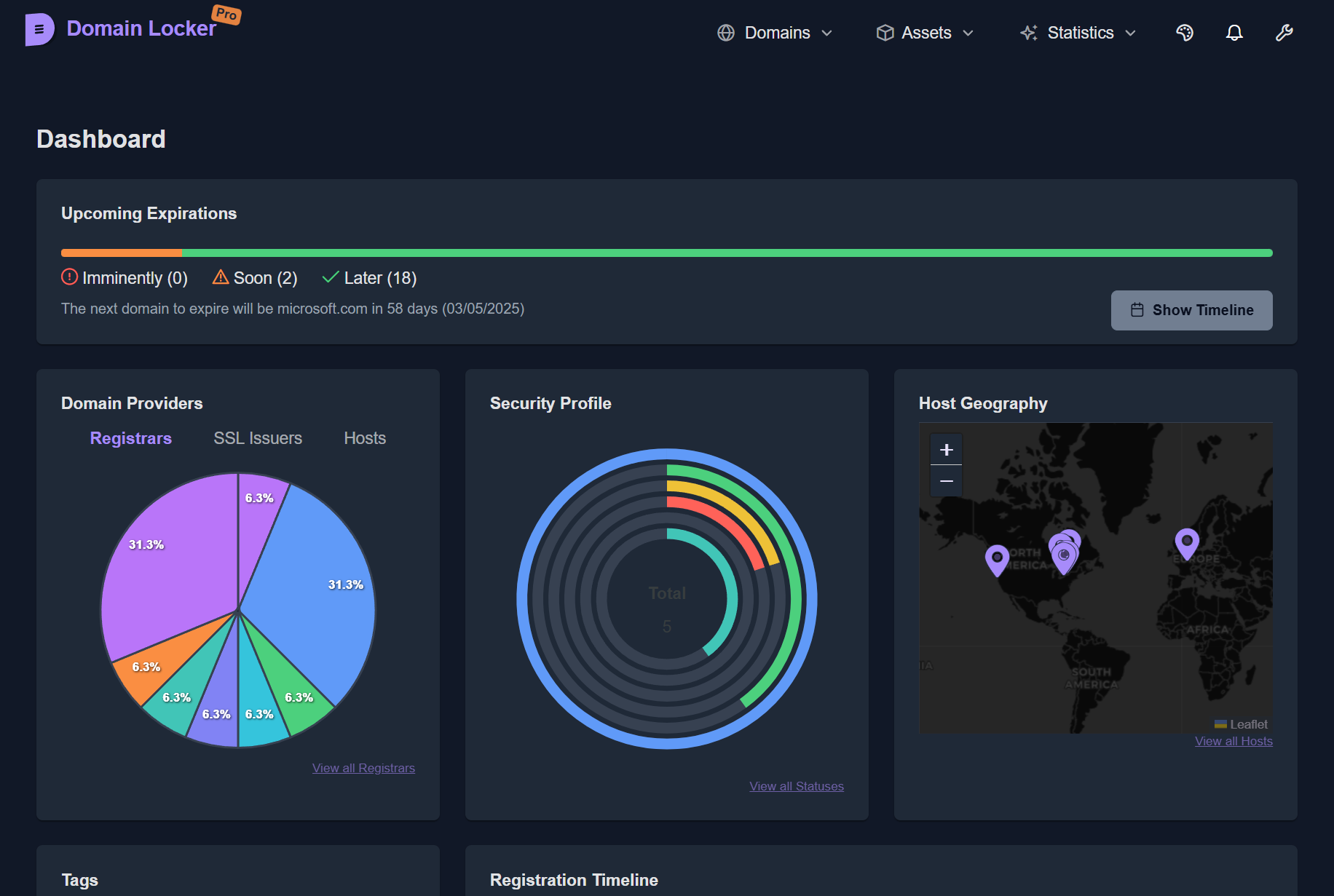 Domain Locker Screenshot